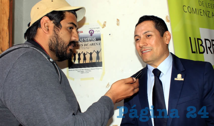 José Juan Estrada Hernández (Foto Rocío Castro Alvarado)