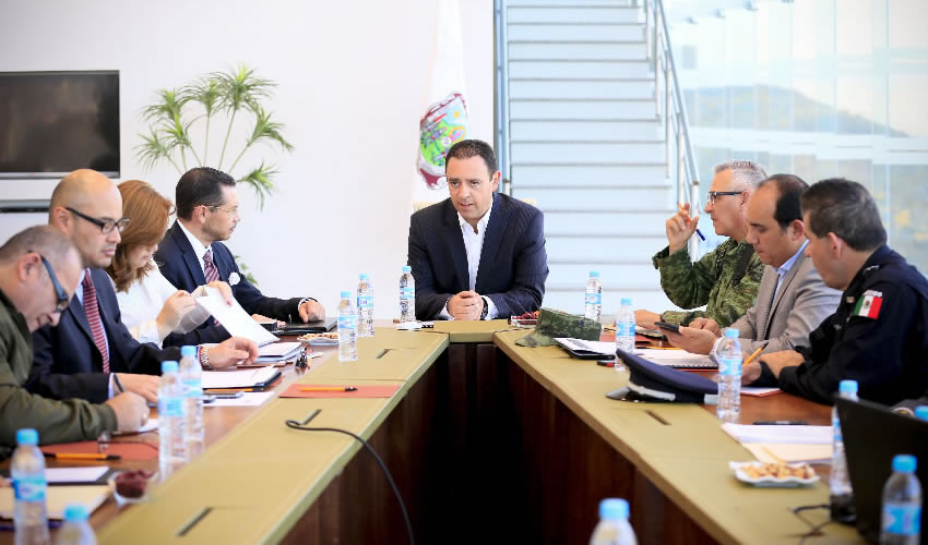 Asiste funcionario federal a reunión de Gabinete y del Grupo de Coordinación Local