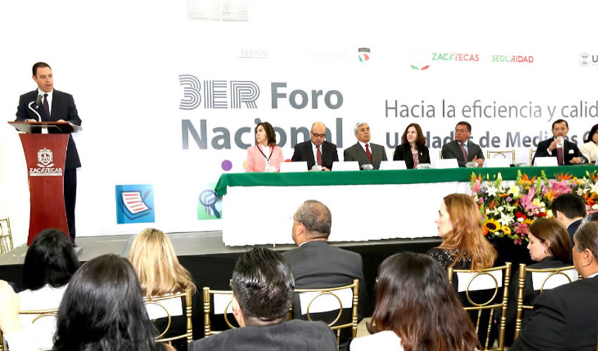 Inaugura Tercer Foro Nacional hacia la Eficiencia y Calidad de las Unidades Estatales de Medidas Cautelares