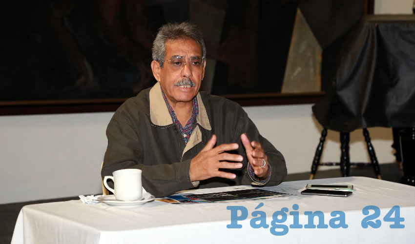 Eduardo Esc&aacute;rcega Rangel, director del Museo Esc&aacute;rcega