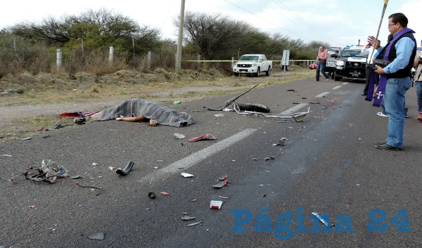 El percance ocurrió a un kilómetro de distancia de la Puerta de Acceso Sur