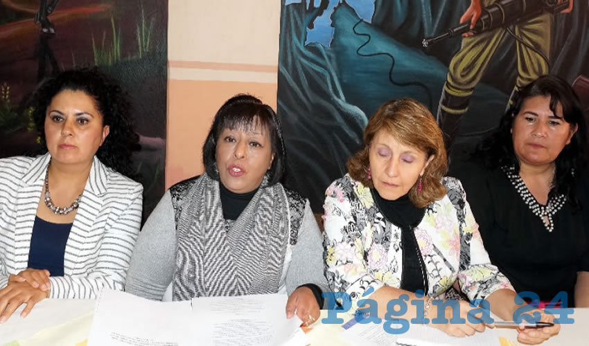 Eugenia Flores Hernández:” Para nosotras, en lo que respecta a la evaluación en igualdad sustantiva, Tello está más que reprobado” (Foto Merari Martínez Castro)