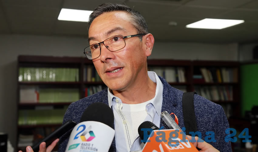 Juli&aacute;n Elizalde Pe&ntilde;a, presidente del Colectivo SerGay (Foto: Eddylberto Lu&eacute;vano Santill&aacute;n)