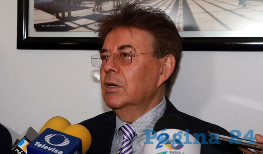 Basilio Romo Velázquez, director del Hospital Hidalgo (Foto: Eddylberto Luévano Santillán)