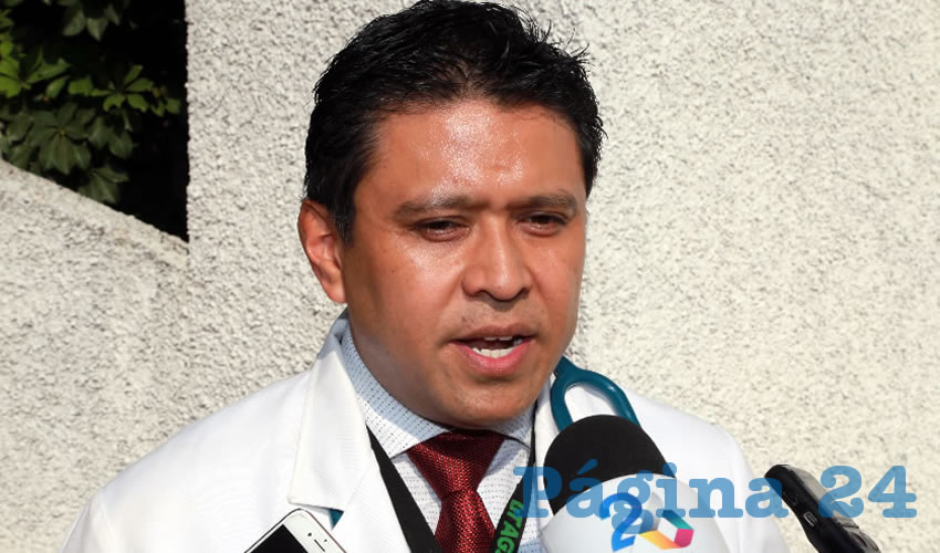 Ricardo Cruz Silva, jefe de Urgencias del Hospital Hidalgo (Foto: Eddylberto Lu&eacute;vano Santill&aacute;n)