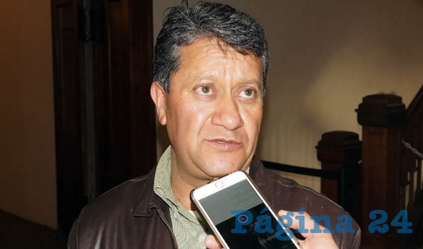 Jaime Cruz Talamantes: “Estuvimos platicando con el secretario de Servicios Públicos de la necesidad de instalar más basureras y dónde instalarlas. (Foto: Merari Martínez Castro