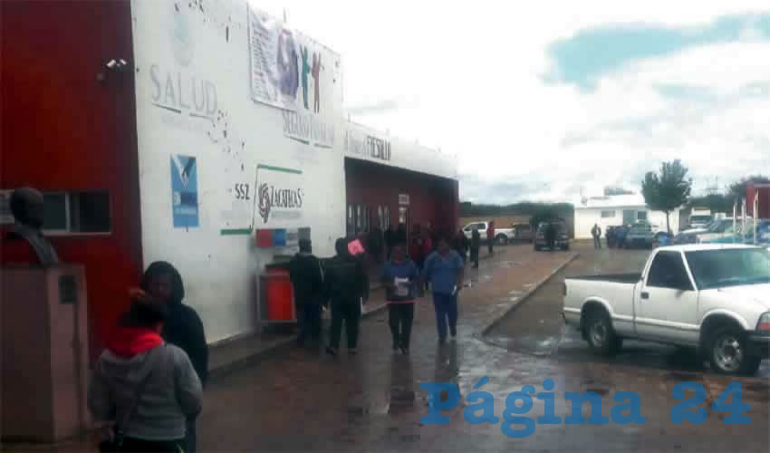 Fue trasladado al Hospital General