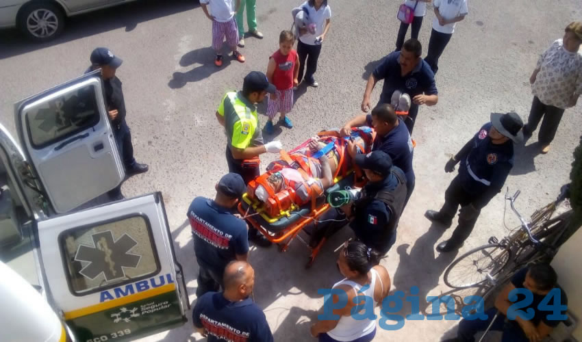 Carlos Uriel D&aacute;vila Rodr&iacute;guez cay&oacute; desde una altura de tres metros