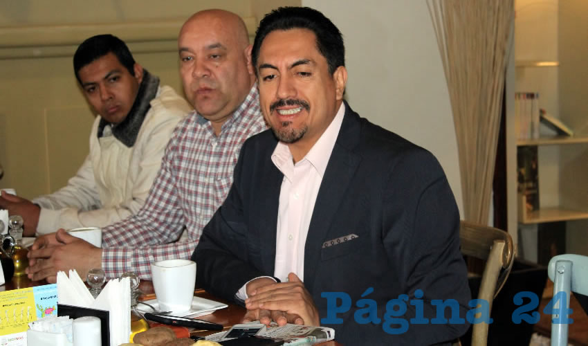 Camerino Eleazar: Se espera que el PRD pueda hacer un camino propio, que pueda gobernar sin tener alianza, ya que el PAN gobernó por 12 años y no logró nada (Foto: Rocío Castro Alvarado)