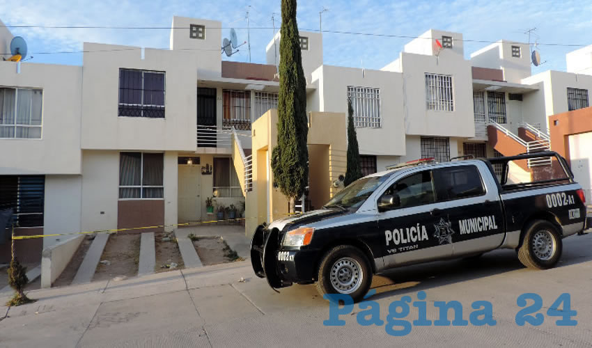 En esta vivienda, falleció desde hace varios días el anciano Alejo Martínez