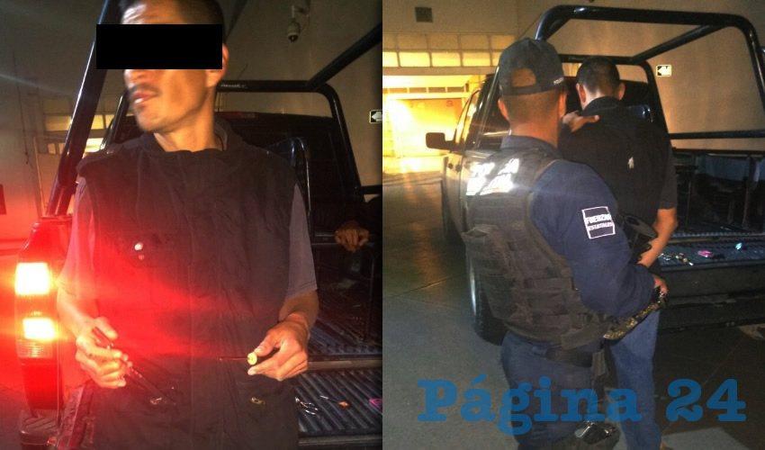 Los tipos consumían enervantes en la calle Peñuelas