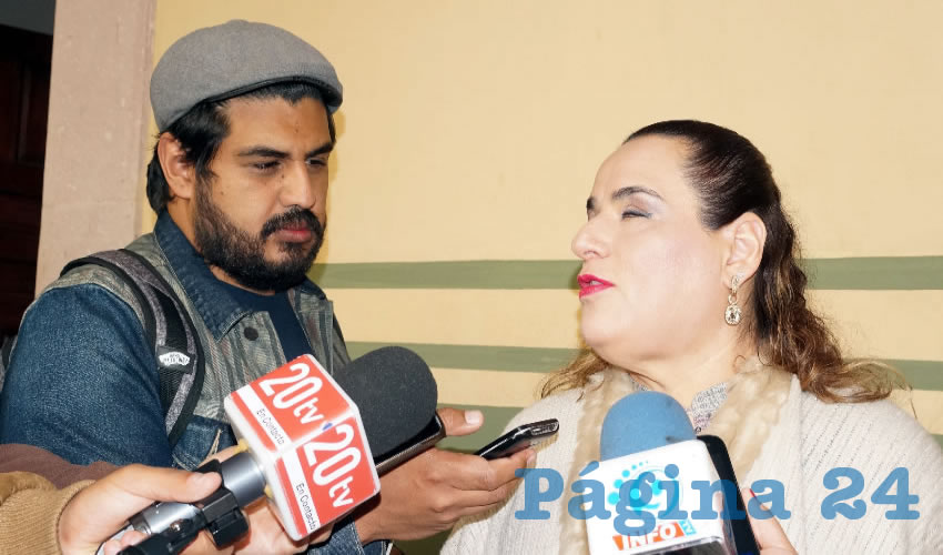 María de Lourdes Rodarte Díaz: “Cada vez más escuelas abren sus puertas para que chicos con discapacidad se puedan incorporar y puedan asistir como la ley lo dice: todas y todos a la misma escuela”, (Foto Merari Martínez Castro)
