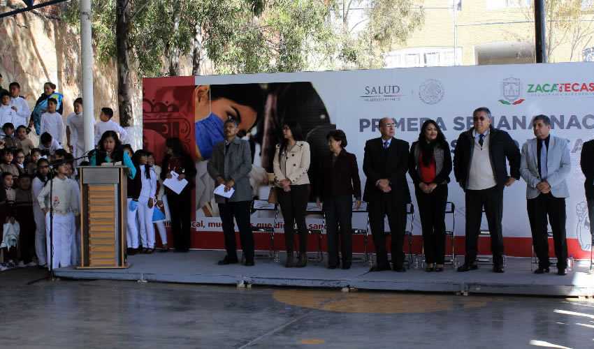 Gilberto Breña Cantú, secretario de salud en Zacatecas, mencionó que en el estado se estará intensificando la promoción y prevención de las enfermedades dentales; además se estarán realizando más de 20 mil acciones preventivas y cerca de 10 mil curativas (Foto: Rocío Castro)