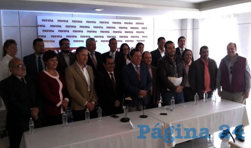 Se presentaron nuevos “morenistas”, exmilitantes de prácticamente todos los partidos políticos