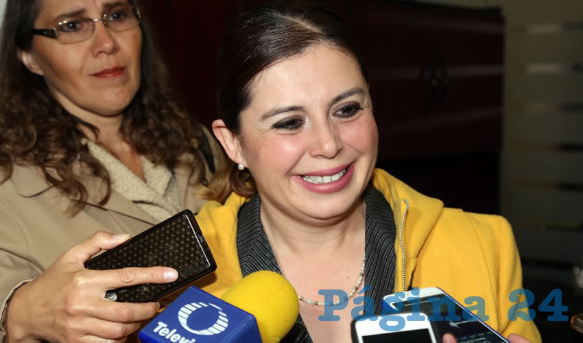 Carmen Lucía Franco Ruiz Esparza, directora general del Registro Civil del Estado de Aguascalientes (Foto: Eddylberto Luévano Santillán)
