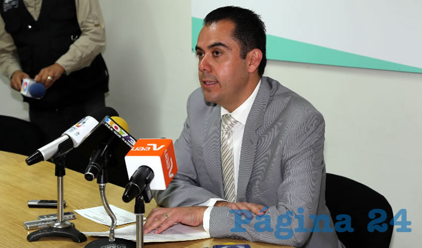 Manuel Alejandro Gonz&aacute;lez Mart&iacute;nez, titular de la Sedrae (Foto: Eddylberto Lu&eacute;vano Santill&aacute;n)