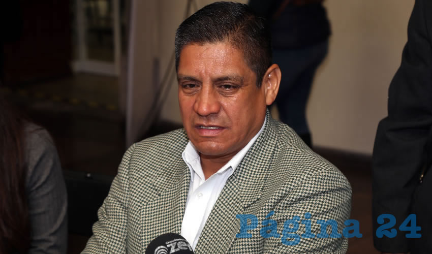 José Héctor Benítez López, secretario de Seguridad Pública Municipal (Foto: Eddylberto Luévano Santillán)