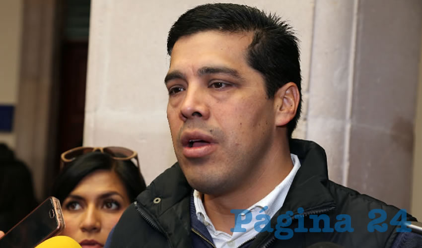 Leonardo Montañez Castro, secretario del Ayuntamiento (Foto: Eddylberto Luévano Santillán)