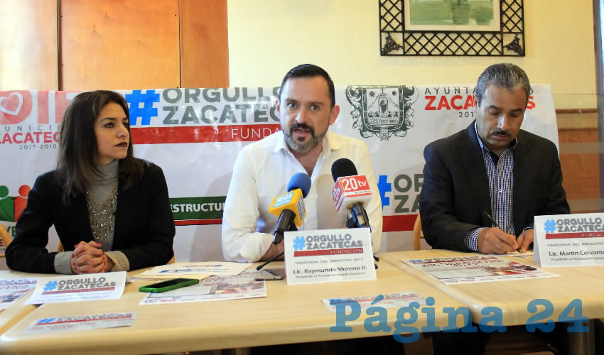Raymundo Moreno: Se prevé atender a 25 mil personas: “esta es la tercera Caravana del Bienestar, en la anterior alcanzamos a atender a más de 20 mil zacatecanos y en la primera alrededor de 10 mil zacatecanos”. (Foto Rocío Castro)