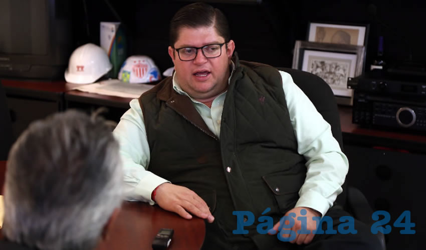 Mario Guevara Palomino, delegado del Infonavit en Aguascalientes (Foto: Eddylberto Lu&eacute;vano Santill&aacute;n)