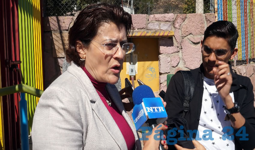Gema Mercado: No se descarta la posibilidad que exista riesgo para los menores, pero no quiso fijar postura al respecto al justificar que tendría que conocer el informe y el tema con un especialista. (Foto Merari Martínez Castro)