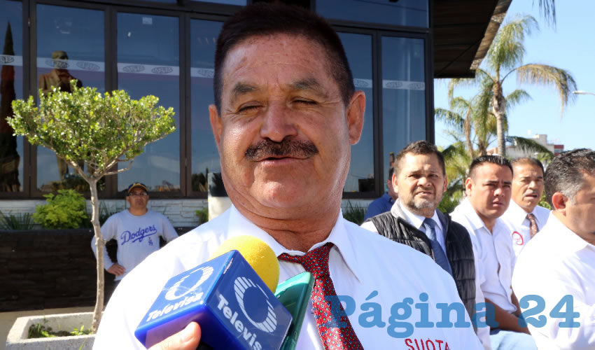 Francisco Javier Pacheco Méndez, presidente de SUOTA (Foto: Eddylberto Luévano Santillán)