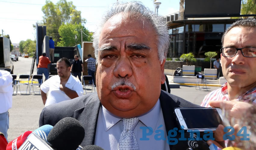 Armando Roque Cruz, titular de la Seguot (Foto: Eddylberto Lu&eacute;vano Santill&aacute;n)