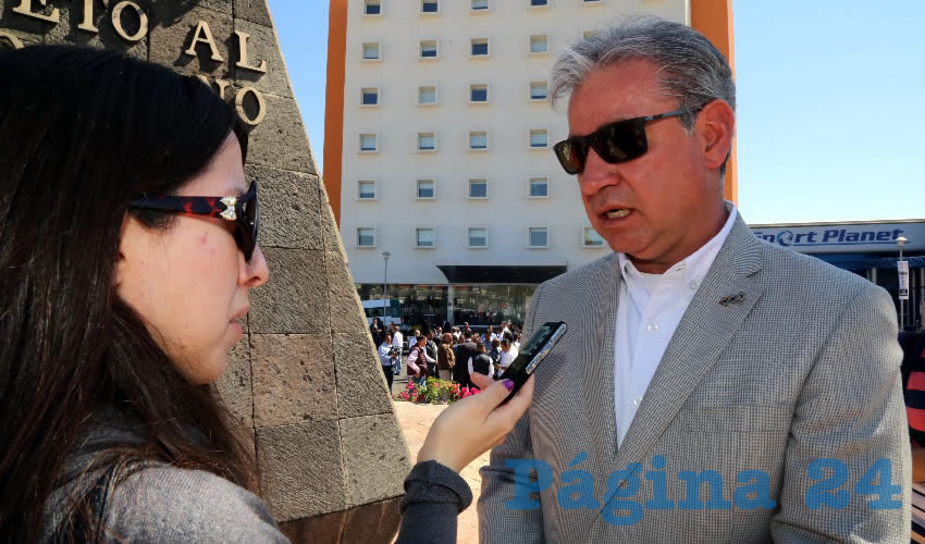 Pedro de la Serna L&oacute;pez, presidente del CCEA (Foto: Eddylberto Lu&eacute;vano Santill&aacute;n)