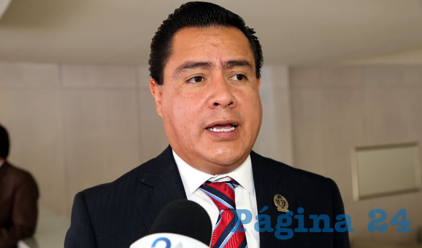 Sergio Delfino Vargas, presidente del Consejo de Abogados del Estado de Aguascalientes (Foto: Eddylberto Lu&eacute;vano Santill&aacute;n)