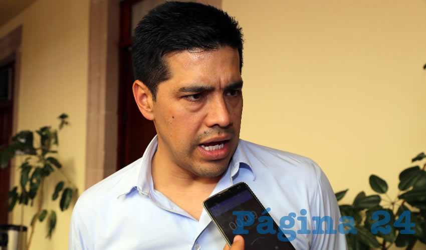 Leonardo Montañez Castro, secretario del Ayuntamiento (Foto: Eddylberto Luévano Santillán)