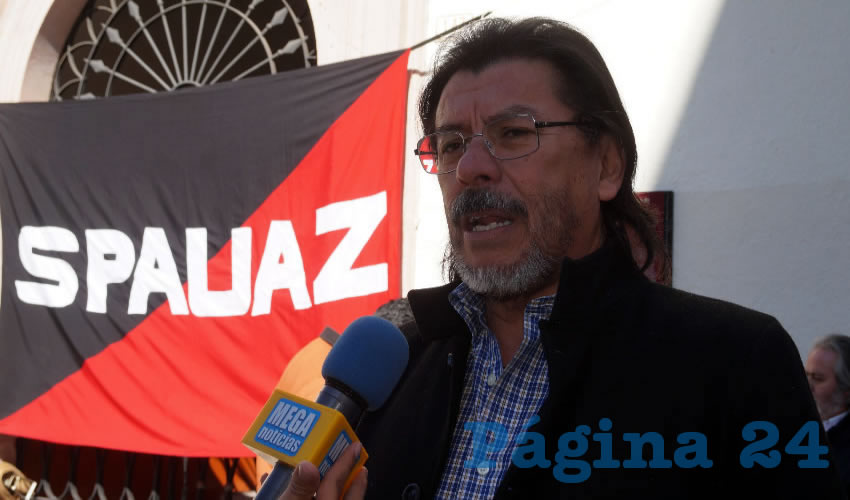 La UAZ Entregó al ISSSTE el Listado de las Personas que Entraron del 2008 a la Fecha: Crescenciano Sánchez Pérez, líder del SPAUAZ (Foto: Merari Martínez Castro)