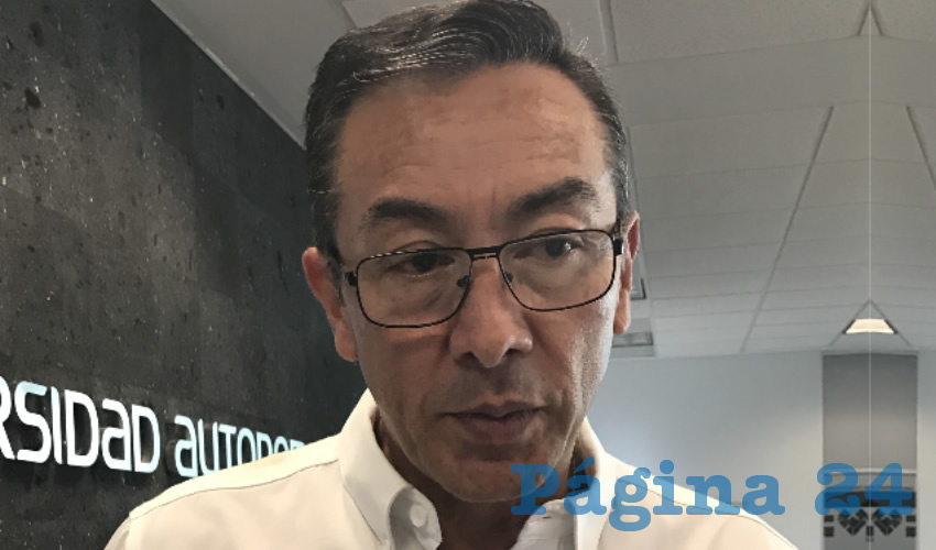 Juli&aacute;n Elizalde Pe&ntilde;a, presidente del Colectivo SerGay (Foto: Eddylberto Lu&eacute;vano Santill&aacute;n)