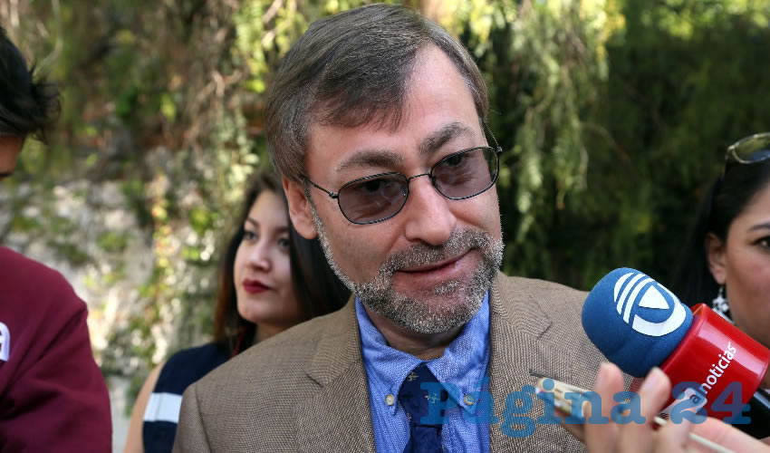 Francisco Javier Avelar González, rector de la UAA (Foto: Eddylberto Luévano Santillán)