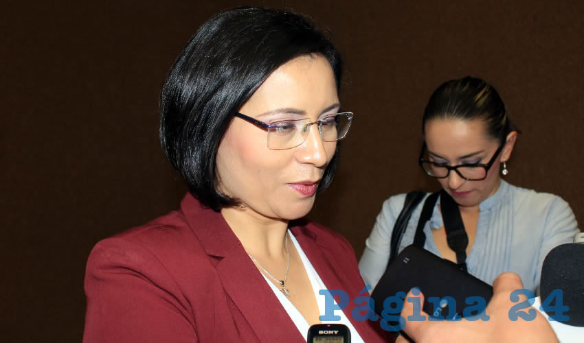 María de la Luz Domínguez Campos, Presidenta de la CDHEZ: “La Sociedad, Gobierno y Familia Deben de Garantizar los Derechos de los Niños” (Foto: Rocío Castro Alvarado)