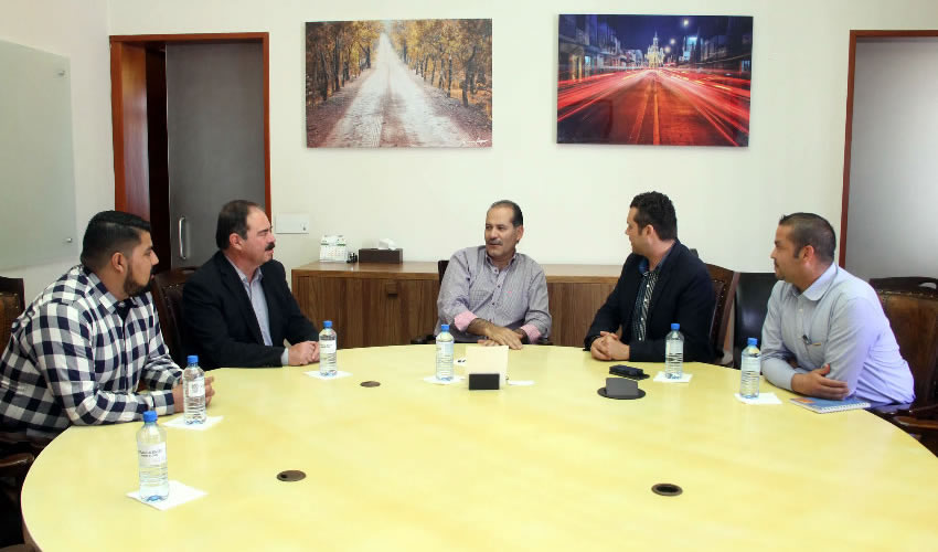 Martín Orozco Sandoval y José del Refugio Quesada Jasso acordaron trabajar de manera coordinada para reforzar la seguridad regional
