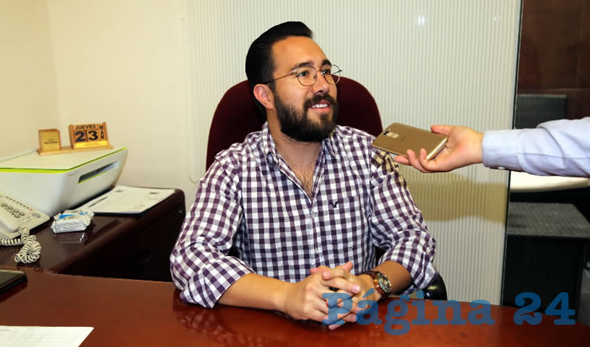 Jesús Guillermo Gutiérrez Ruiz Esparza, legislador local (Foto: Eddylberto Luévano Santillán)