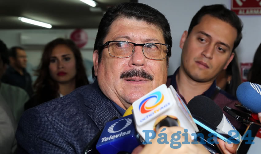 Gonzalo Esparza Parada, delegado de la SCT en Aguascalientes (Foto: Eddylberto Luévano Santillán)