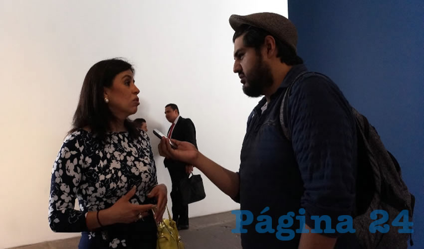 Guadalupe Medina Padilla, regidora del PAN: la ciudadanía sigue quejándose por el servicio pésimo de luminarias públicas y la recolección de basura (Foto: Merari Martínez Castro)