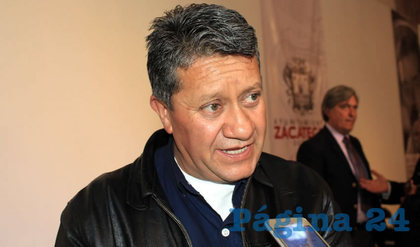 Jaime Cruz Talamantes, Jefe del Departamento de Limpia: La población Continúa Tirando Basura en las Calles (Foto: Rocío Castro)