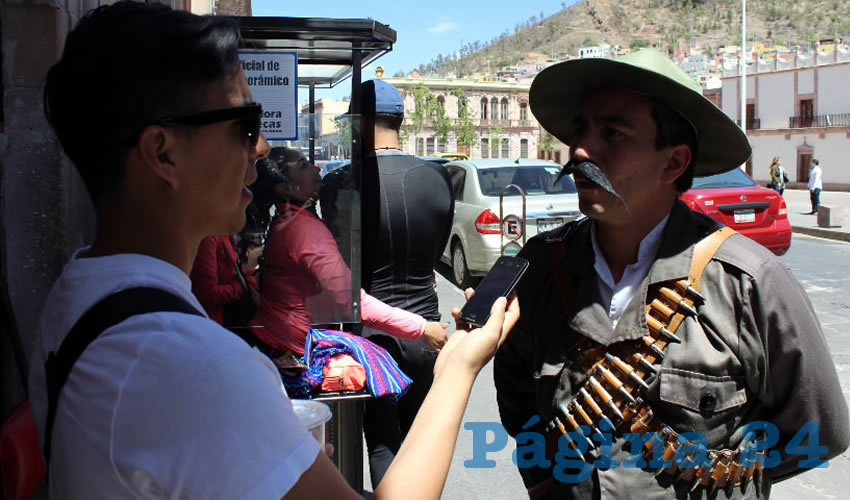 Emmanuel Fandiño Arzate: “Espero que en la temporada de semana santa, no exista algún inconveniente de cualquier tipo, ya sea de seguridad o meteorológico, para que diversos turistas de todos los estados de la república puedan disfrutar de sus vacaciones en Zacatecas” (Foto: Rocío Castro Alvarado)