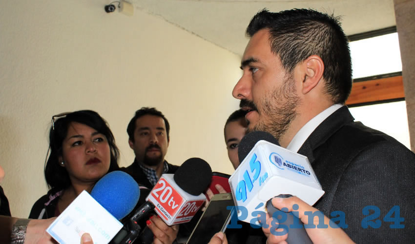 Joshua Mendoza Jasso, Secretario de Desarrollo Económico y Turismo: “Los asistentes podrán comprar alimentos y bebidas para consumir en el evento o para llevar (Foto Rocío Castro)