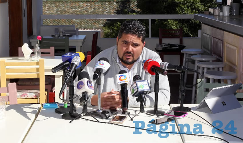 Iván Alejandro Sánchez Nájera, legislador local (Foto: Eddylberto Luévano Santillán)