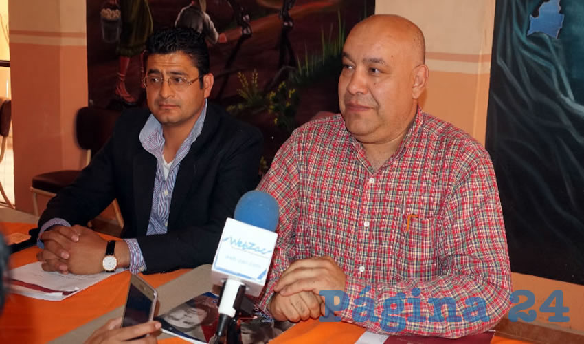 Carlos García Murillo, secretario de Formación Política del Comité Ejecutivo Estatal del PRD: ““No somos un partido político ni pretendemos serlo” (Foto Merari Martínez)