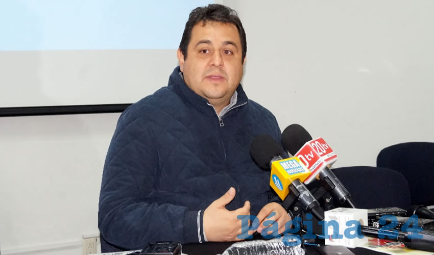 Antonio Guzmán Fernández, Rector de la UAZ: “Tenemos la Presión de estar pagando Hacienda, ISSSTE y Prestaciones” (Foto Merari Martínez Castro)