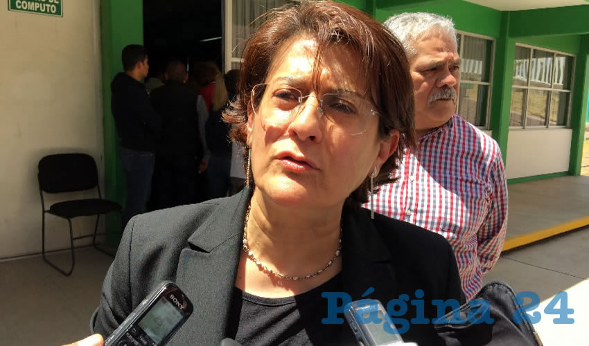 Gema Mercado Sánchez, Titular de la Seduzac: “La Reforma a la Ley General de Educación Llegó Para Normar Estos Casos Discrecionales” (Foto Por Cristo González)