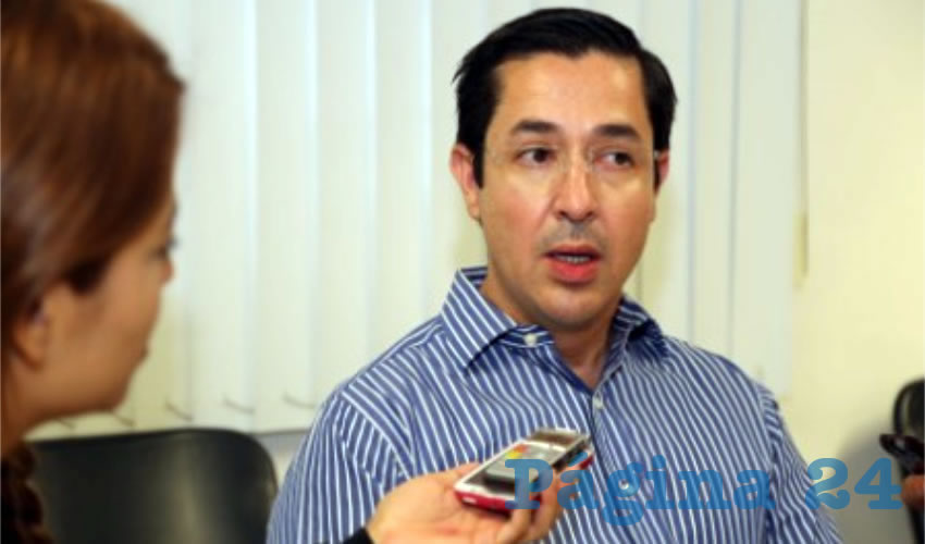 Luis Fernando Landeros Ortiz, consejero presidente del IEE