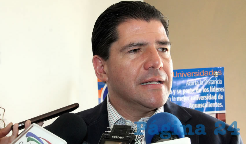 Víctor Rentería López, Director de la Jiapaz: “Dependiendo de la zona es la problemática” (Foto: Rocío Castro Alvarado)