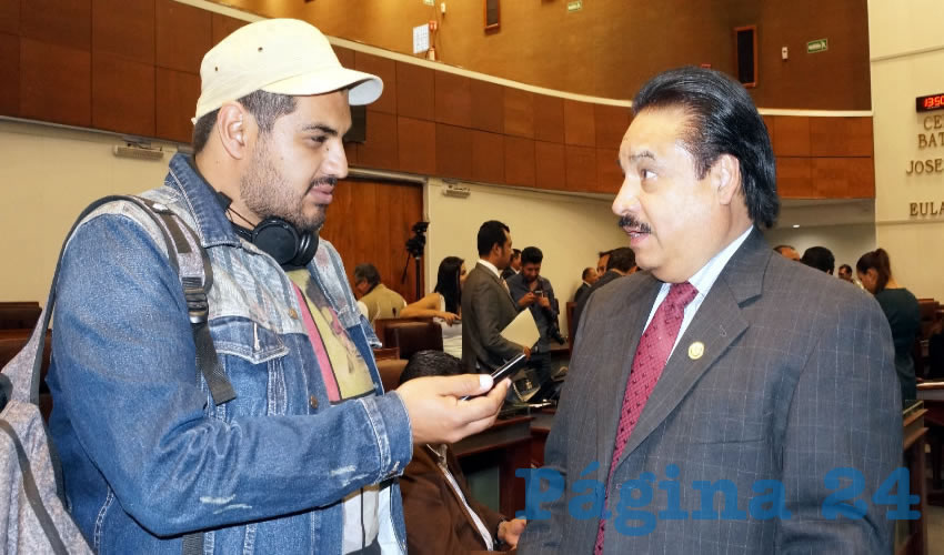 Felipe Cabral Soto, legislador: “Con esta ley se podrá dar cumplimiento al programa 3x1” (Foto Merari Martínez Castro)