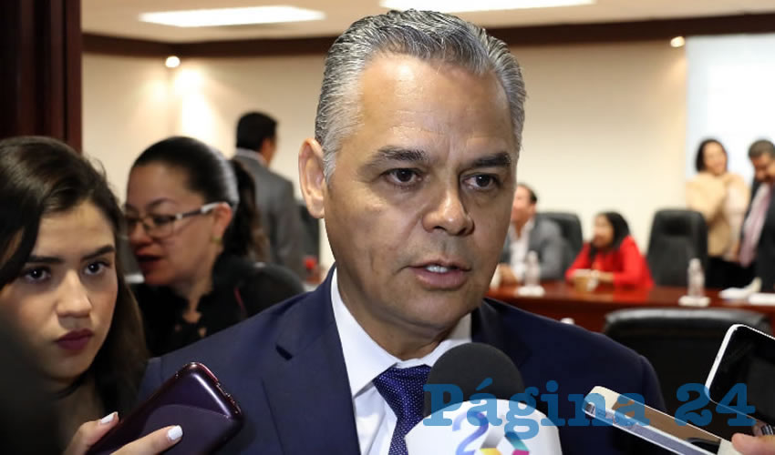 Noel Mata Atilano, presidente municipal de Jesús María (Foto: Eddylberto Luévano Santillán)
