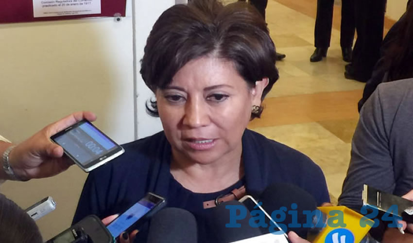 Judit Guerrero López, Presidenta Municipal de Zacatecas: “Habrá Dulceros en la calle Allende, Algunos Artesanos en la Rinconada de Catedral, otros en Portal de las Flores” (Foto: Rocío Castro Alvarado)